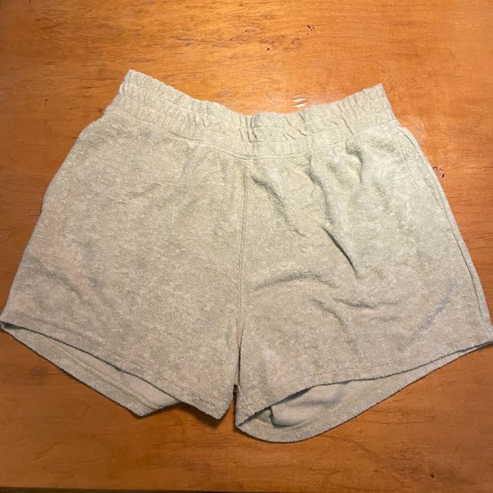 Hollister Dad Shorts Size Small Green